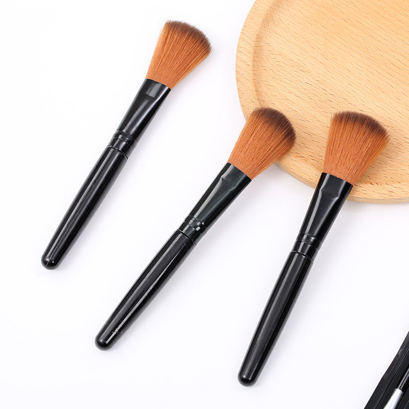 Factory wholesale single makeup brush fiber bristles makeup evenly scattered makeup brush makeup foundation brush beauty tools