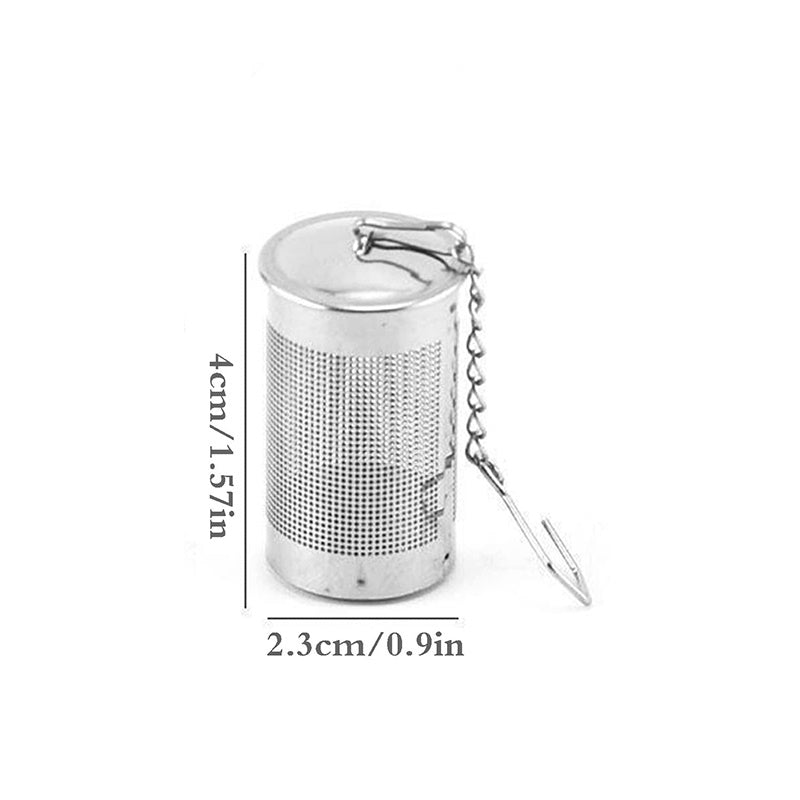 Stainless Steel Tea Filter with Hook - Keep Your Tea Leaves from Leaking and Your Cup Clean