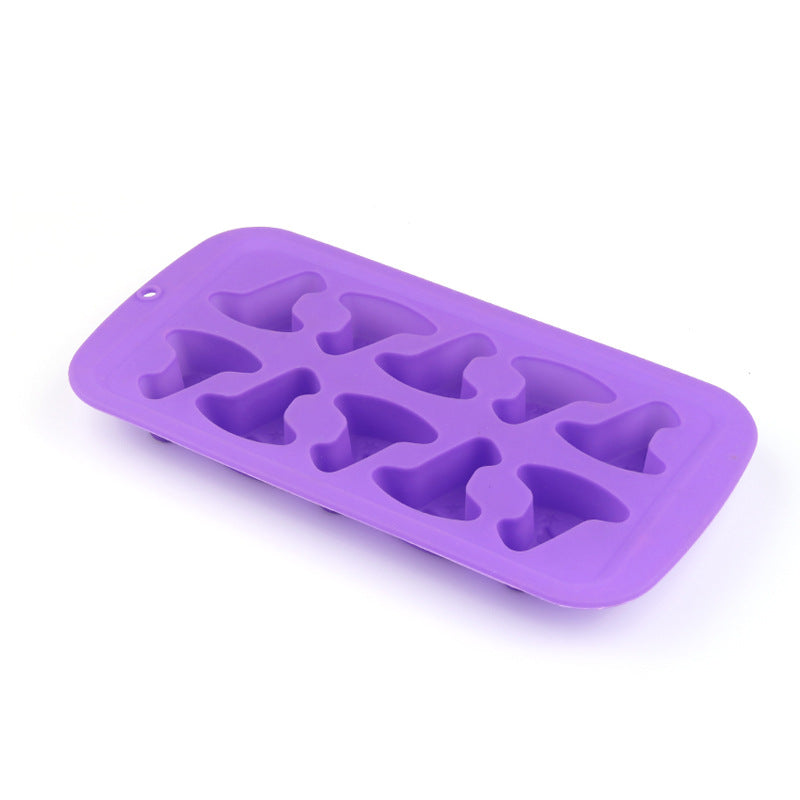 Halloween mold diy glue dripper pumpkin biscuit cake mold Candy Flip candy cookie skull skull chocolate mold