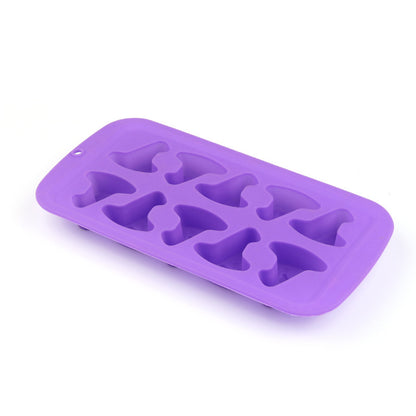 Halloween mold diy glue dripper pumpkin biscuit cake mold Candy Flip candy cookie skull skull chocolate mold