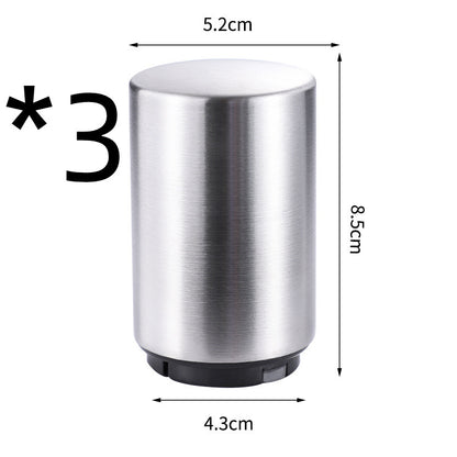 Creative Stainless Steel Beer Bottle Bar Press Opener Automatic Summer Party