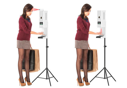 Disinfection Double Temperature Measuring Soap Dispenser