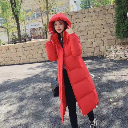 Off-season Down Jacket For Petite Women Long Style