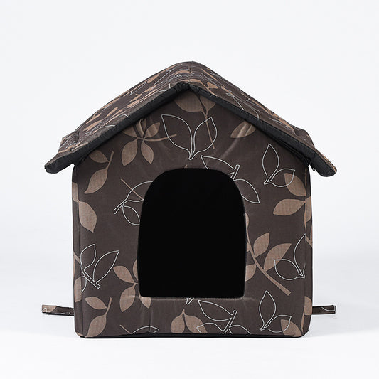 Outdoor Waterproof Oxford Cloth Cat And Dog Kennel