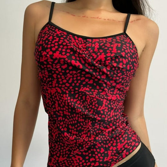 Women's Two-piece Bikini With Triangle Cut And Open Back