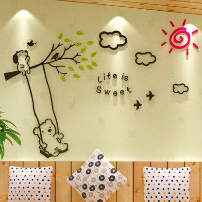 Children's Room TV Background Wall Living Room Stickers
