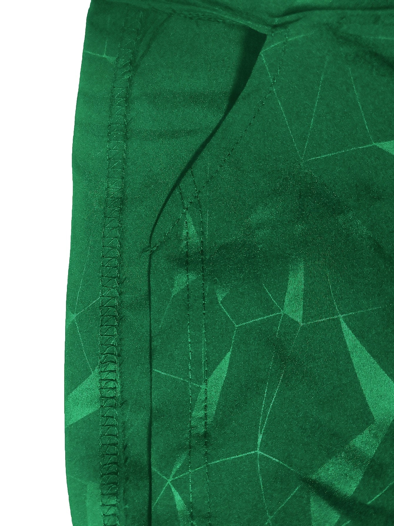 Men's "S's FINE" Athletic Shorts - Gray, Quick-Dry Polyester with Geometric Pattern, Elastic Waistband, Ideal for Running & Workouts, Machine Washable