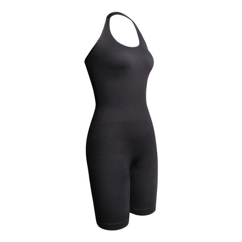 Halter Backless Slim Fit Slimming Sense Of Design Jumpsuit