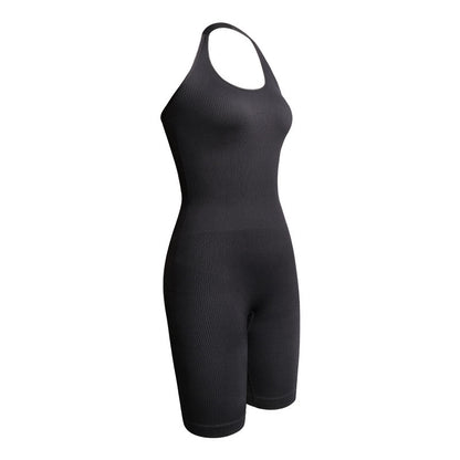 Halter Backless Slim Fit Slimming Sense Of Design Jumpsuit