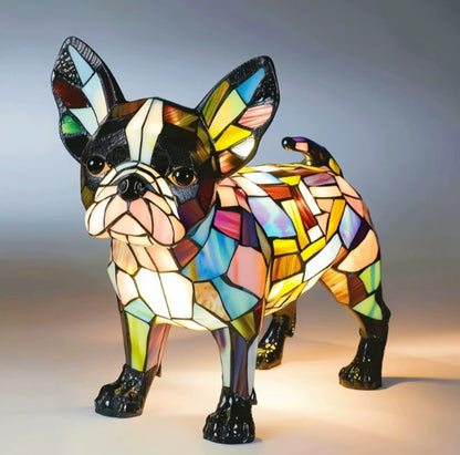 LED Small Night Lamp Art Animal Statue Creative Home Desktop Decoration