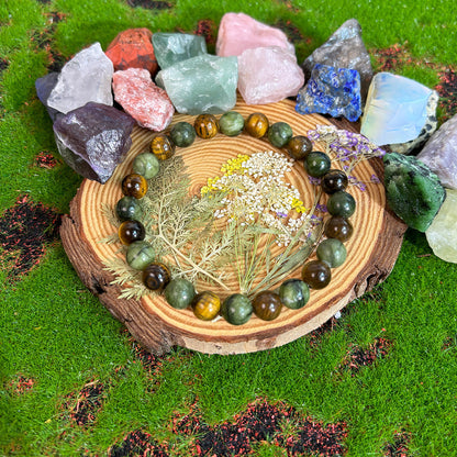 Tigereye Natural Stone Beaded Bracelet