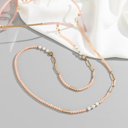 Colorful Chain Mask Chain, Fashionable Anti-loss Glasses Lanyard
