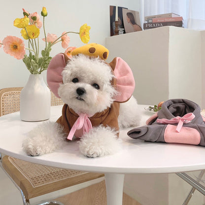 Cat Autumn And Winter Sweater Fleece Clothes