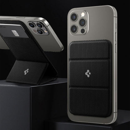 MagSafe Kartenhalter-Geldbörse – Magnetische Handyhülle für iPhone – Schlankes Leder-Kartenetui