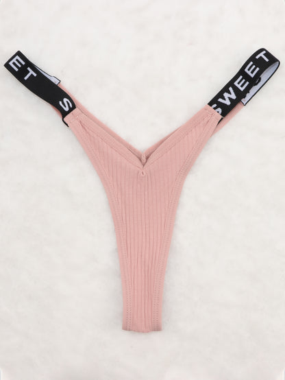 7pcs Combination European and American Underwear Women's Thong