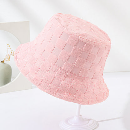 Premium Plaid Bucket Hat - Unisex Trendy Fisherman Cap | Breathable Cotton Casual Hat for Men & Women