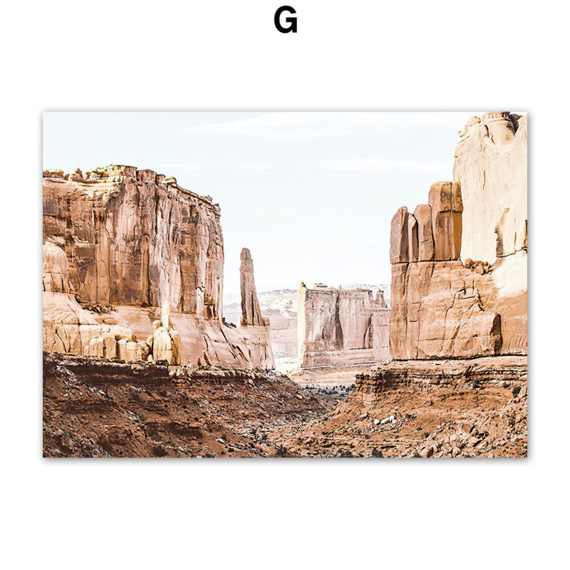 Living Room Decorated Canvas Painting