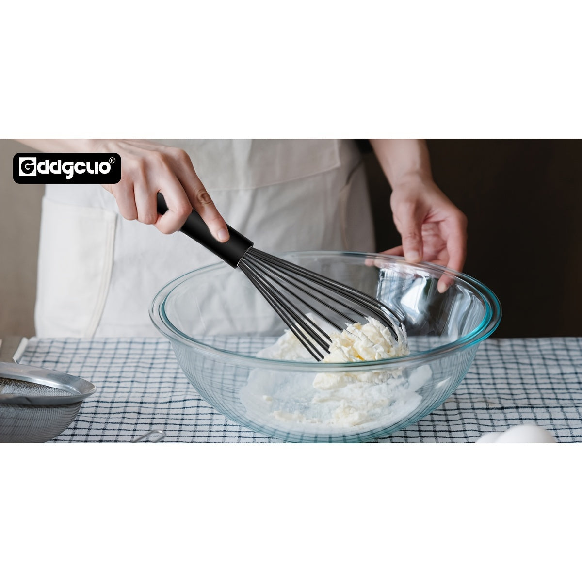 3pcs Food Grade Silicone Whisk, Manual Egg Whisk Mixer, Egg Beater, Household Baking Tools, Kitchen Supplies