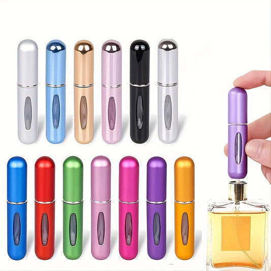 1/5pcs Perfume Bottle 5ml Travel Portable Bottle Cosmetic Spray Bottle Empty Bottle Self-pumping Press Spray