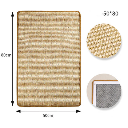 Sisal Mat Cat Grab Board Sofa Protective Cover