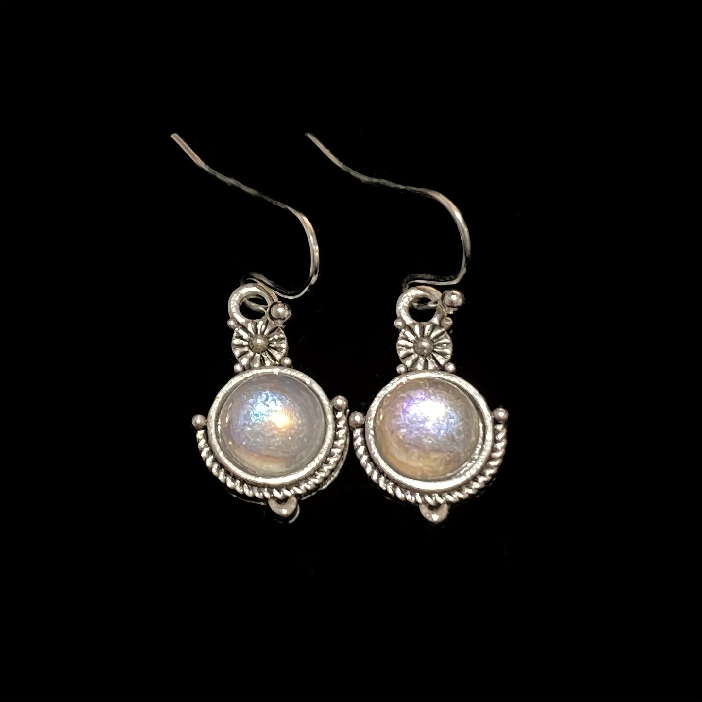 Moonstone Vintage Earrings
