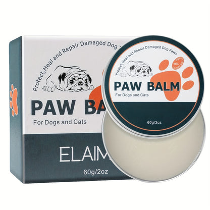 Natural Paw Balm for Dogs Heal and Repair Damaged Paws Against Heat Hot Pavement Sand Dirt Snow,  Canine Foot Care, Natural Pet Balm, Natural Ingredients Formula, Gentle Paw Treatment, Dog Owners, Outdoor Dog Walkers, Winter