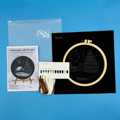 Christmas Snow House Material Package