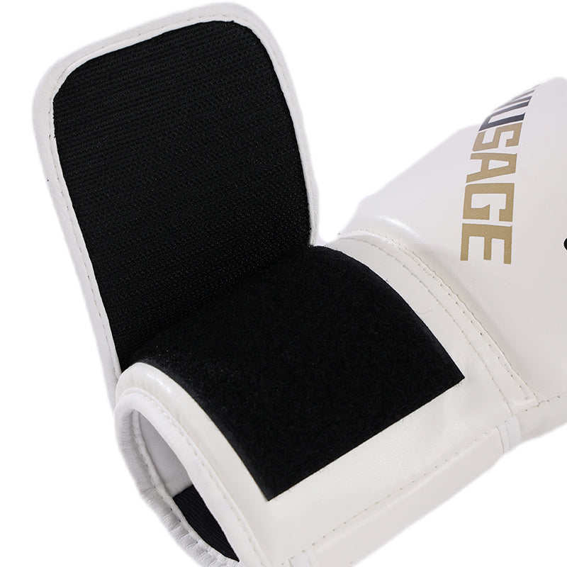 WUSAGE Professional Boxing Gloves - Premium Sparring Gloves 6oz 8oz 10oz 12oz | Padded Wrist Support for MMA, Kickboxing & Training