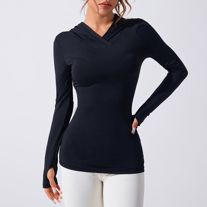 Women's Quick-Drying Yoga Running Hoodie