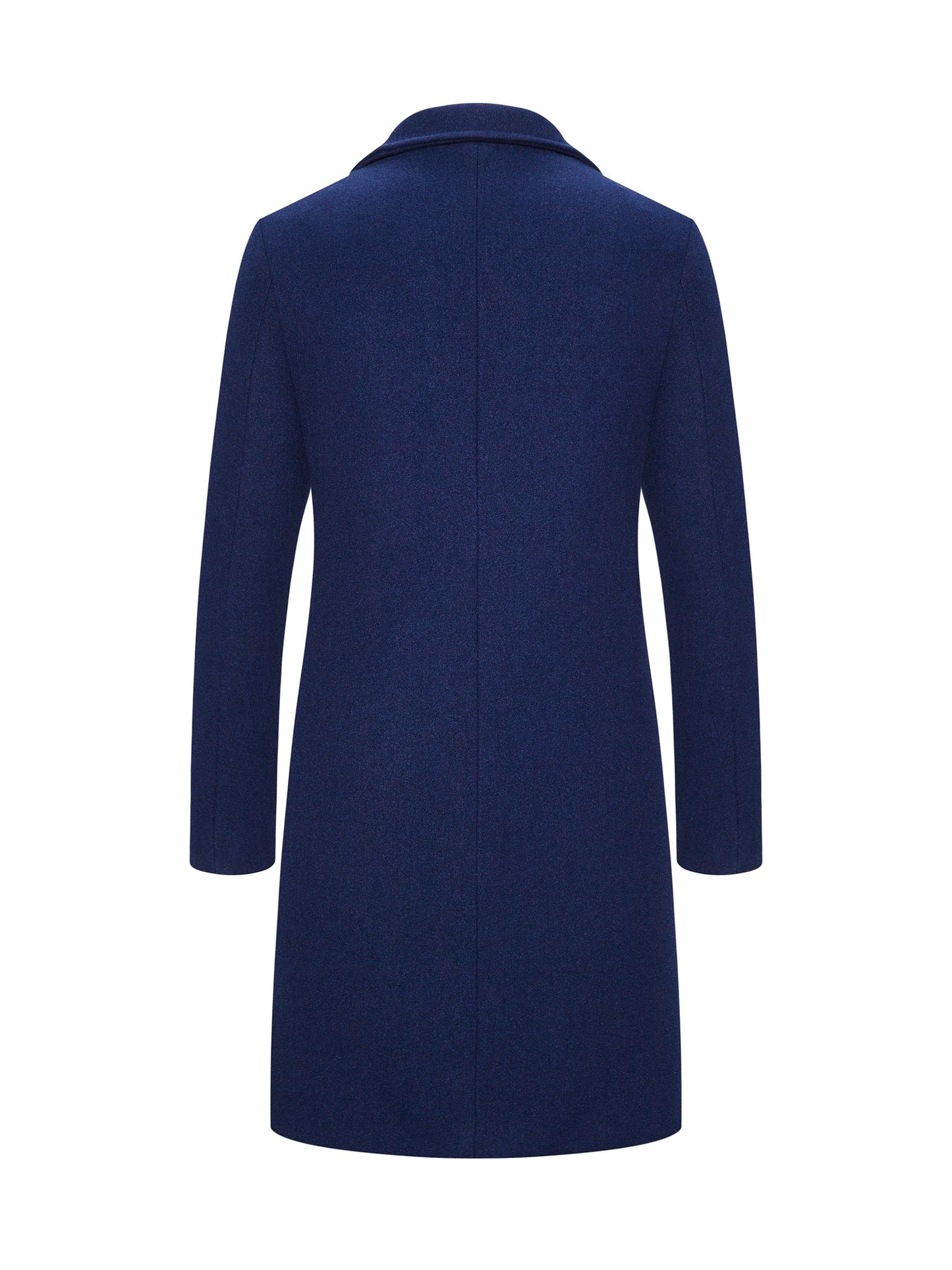 New Men's Mid-length Single Breasted Trench Coat Jacket