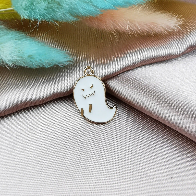 Pumpkin Head Skull Haunted House Pendant Material