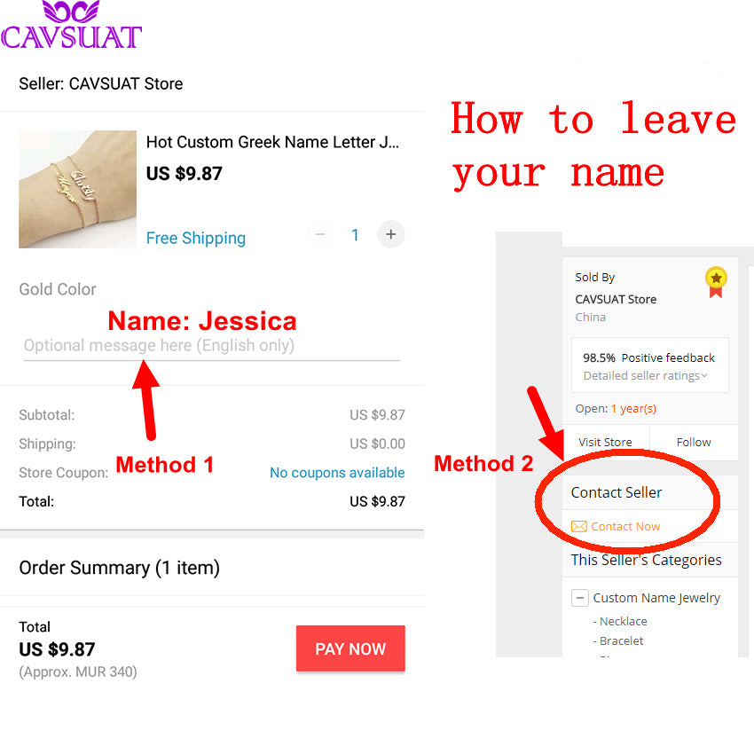 Stainless Steel Mother's Day Gift Female Jewelry English Letter Hand-painted Necklace