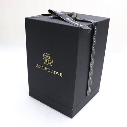 Glass Cover Tanabata Valentine's Day Immortal Rose Gift