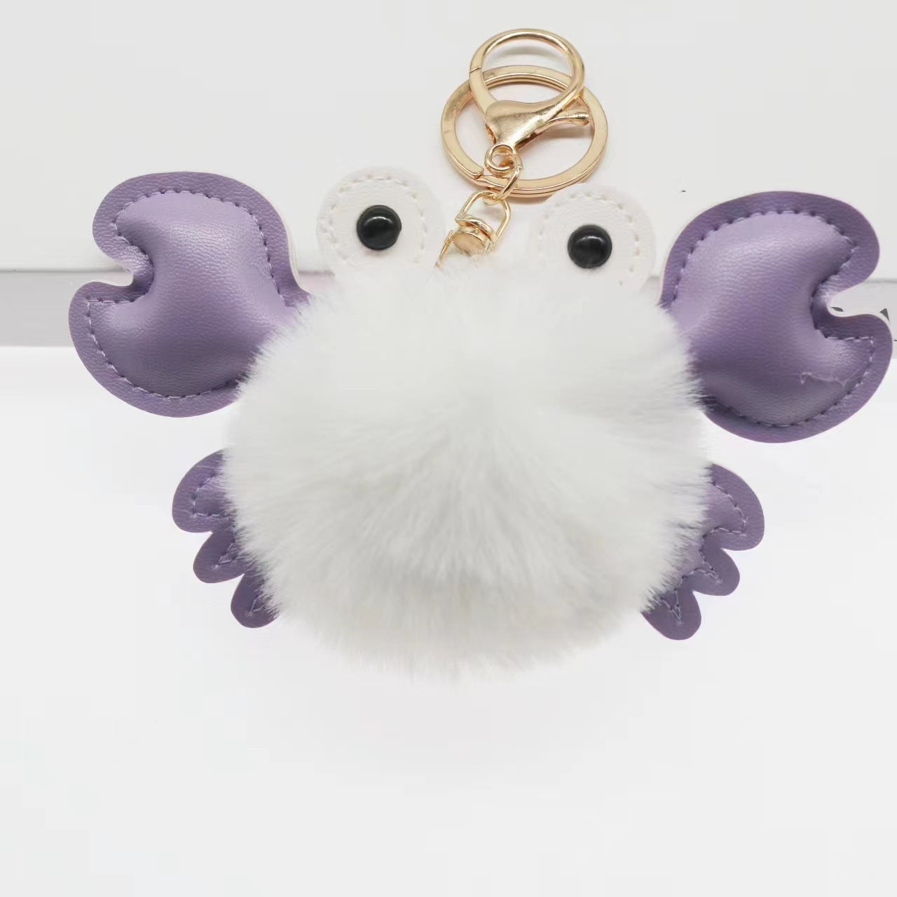 Cartoon Cute Crab Keychain Pendant