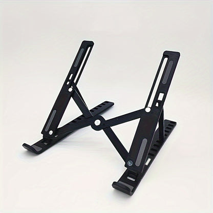 Ergonomic Laptop Stand - Foldable Adjustable Desk Riser for MacBook & PC
