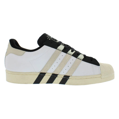 For Superstar Men's White/Black Court Sneakers GX6025 Fashion Trend Disposable Mesh Lining Solid Shoes