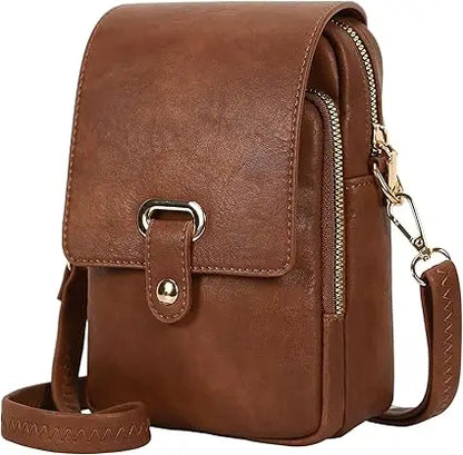 Stylish Women's Large Capacity Leather Shoulder Bag with Zipper Closure for Outdoor Office Daily Use OEM Wholesale Price