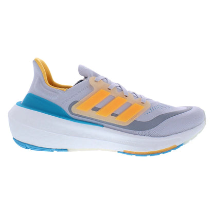 For UltraBoost Light Men's Running Shoes IE1758 China Dash Grey/Flash Orange/Lucid Cyan Color | 100% Authentic