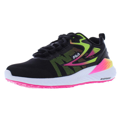 Fila Trazaro Energized 2 Women's Running Shoes Black/Neon Color | 100% Authentic