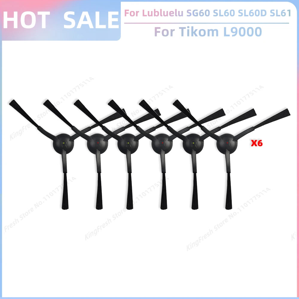 Fit For Lubluelu SG60 SL60 Plus SL60D SL61,Tikom L9000 L8000,Agaro Alpha,Laresar L6 Nex Parts Main Roller Brush Filter Mop Cloth