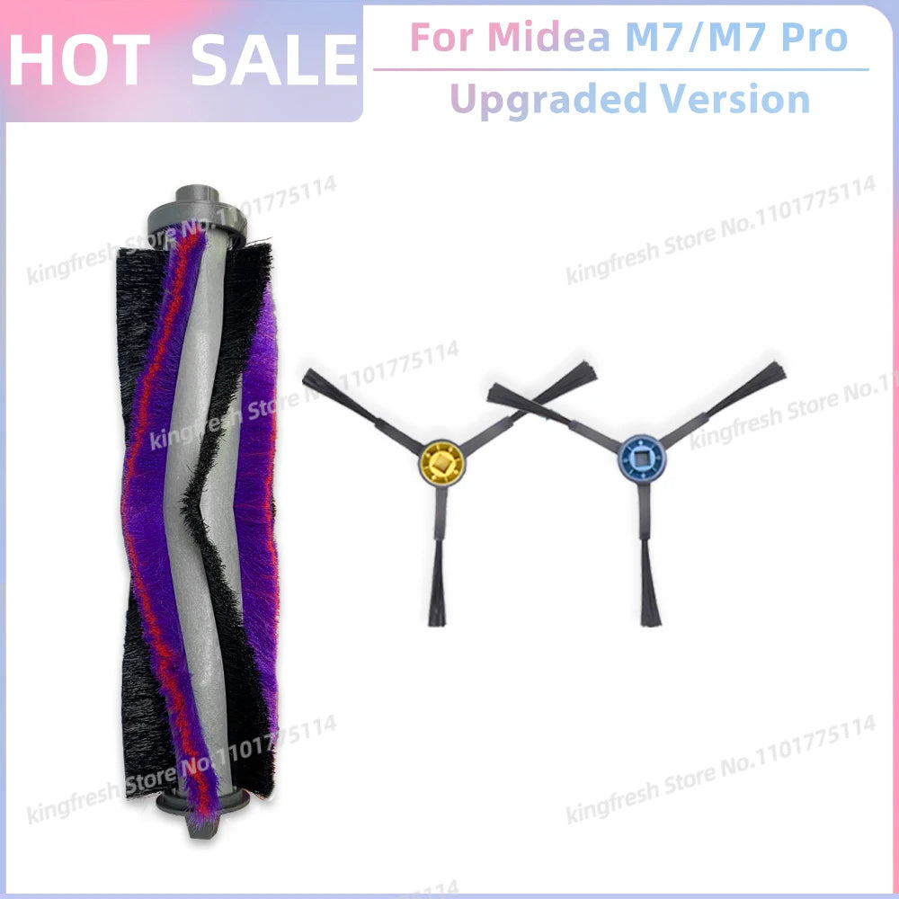 Fit For ( Midea M7 / M7 Pro / M7 EVO, Eureka NER700 ) Vacuum Parts Main Roller Side Brush Hepa Filter Mop Cloth Accessories
