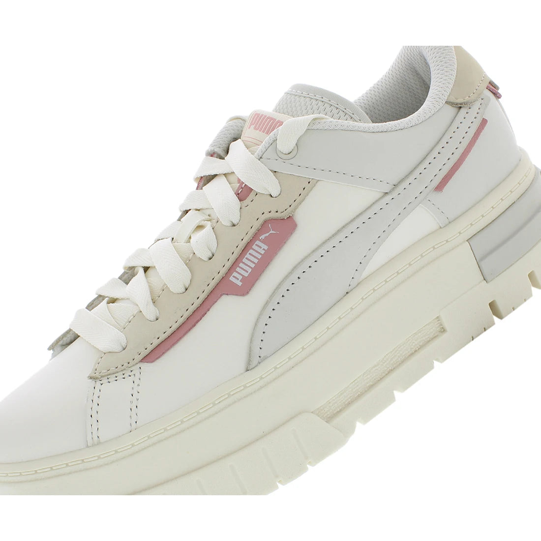 For Women's Casual Premium Sneakers Mayze Crashed Collection Warm White Lighted Design Autumn Season-100% Authentic China Model