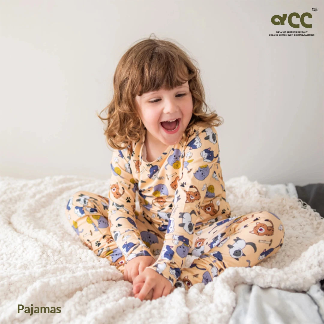 Baby Pajamas in Organic Cotton Warm Soft Breathable Sleepwear for Newborns and Toddlers