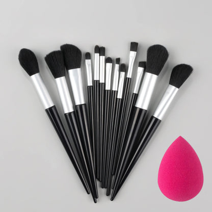 New 13PCS Makeup Brushes Set Super soft detail brush Blush Brush Foundation Concealer Contour Eyeshadow Brush Women Beauty Tools