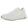 For Arch Fit S-Miles Walk on for Women Lighted White Sneakers with Knitted Upper and Rubber Insole Made in China