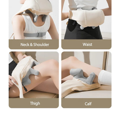 Multifunctional Cervical Massager Shoulder Neck Hot Compress Trapezius Muscle Massager
