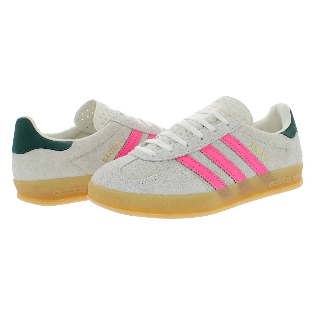 For Originals Women's Gazelle Indoor Fashion Sneakers High Top Taupe/Pink Soft Mesh Lining Trendy Walking Shoes JQ1096 China