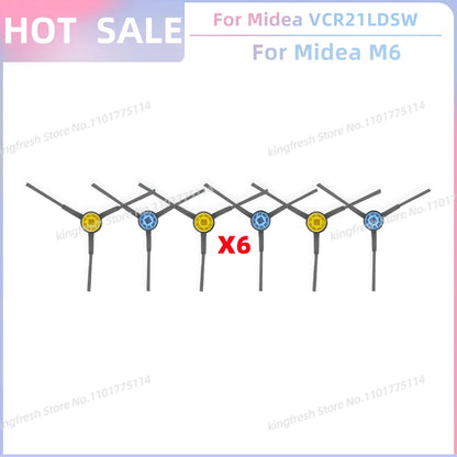 Fit For Midea VCR21LDSW / Midea M6 / Eureka NER600 Robot Vacuum Parts Main Roller Side Brush Hepa Filter Mop Cloth Accessories