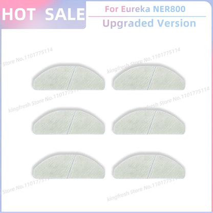 Compatible For Eureka NER800 Robot Vacuum Replacement Parts Main Roller Side Brush Hepa Filter Mop Cloth Accessories