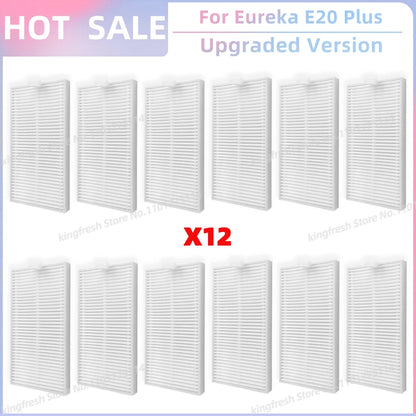 Fit For Eureka E20 Plus Vacuum Replacement Parts Side Brush Hepa Filter Mop Cloth Accessories